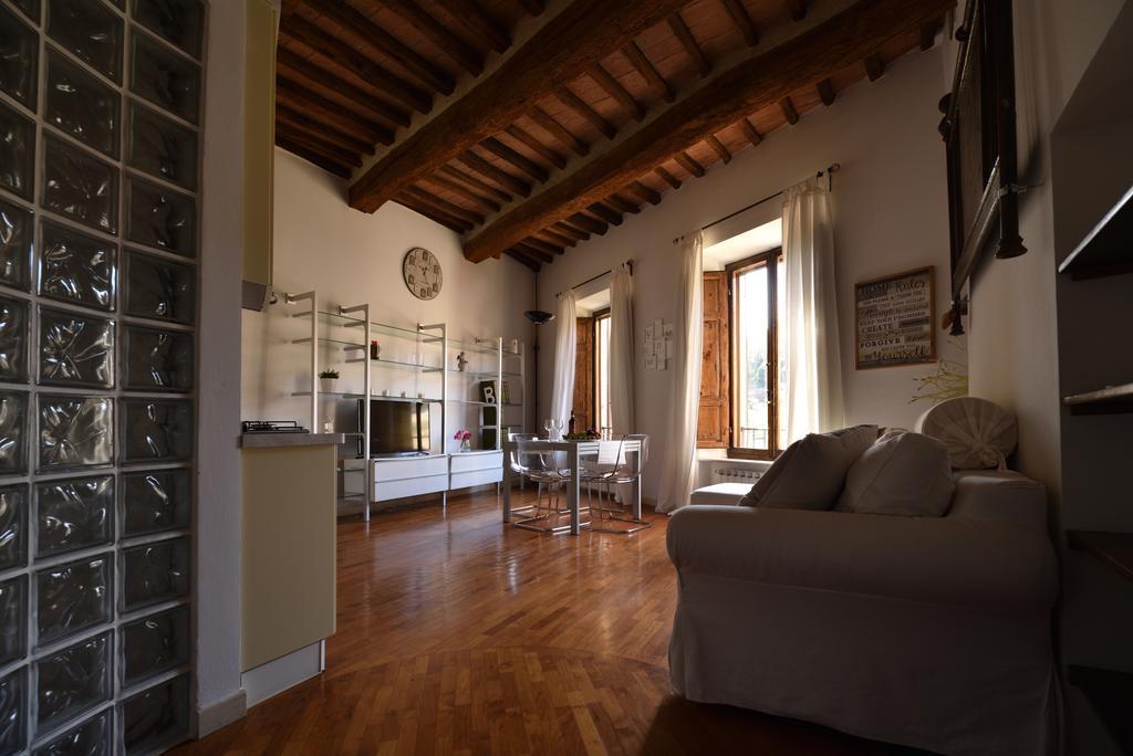 Apartmán Casa In Contrada Siena Exteriér fotografie